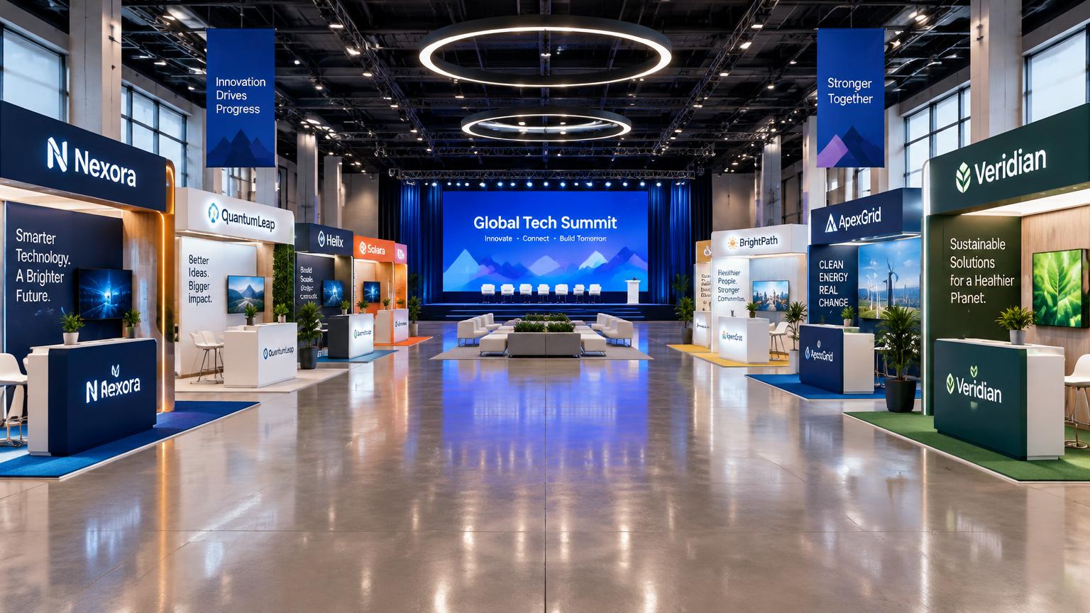 Expo Hall virtual environment